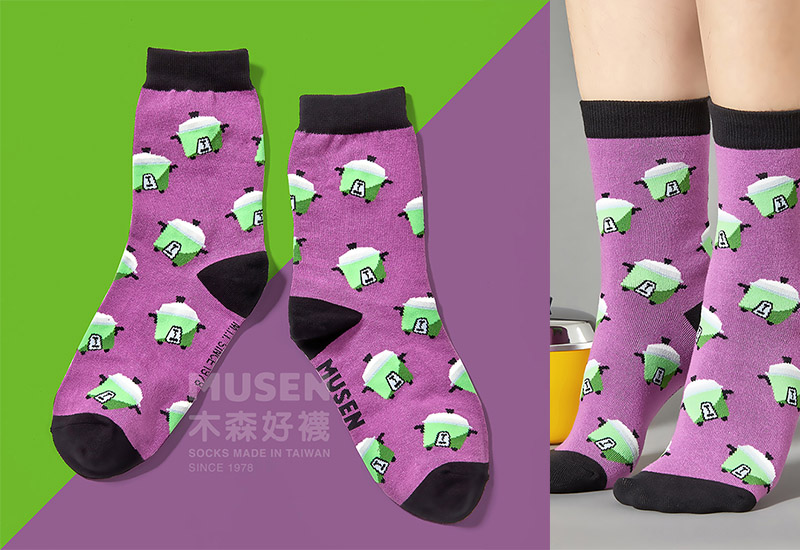 台灣印象針織襪-大同電鍋 大同電鍋襪子 Datong electric cooker pattern socks